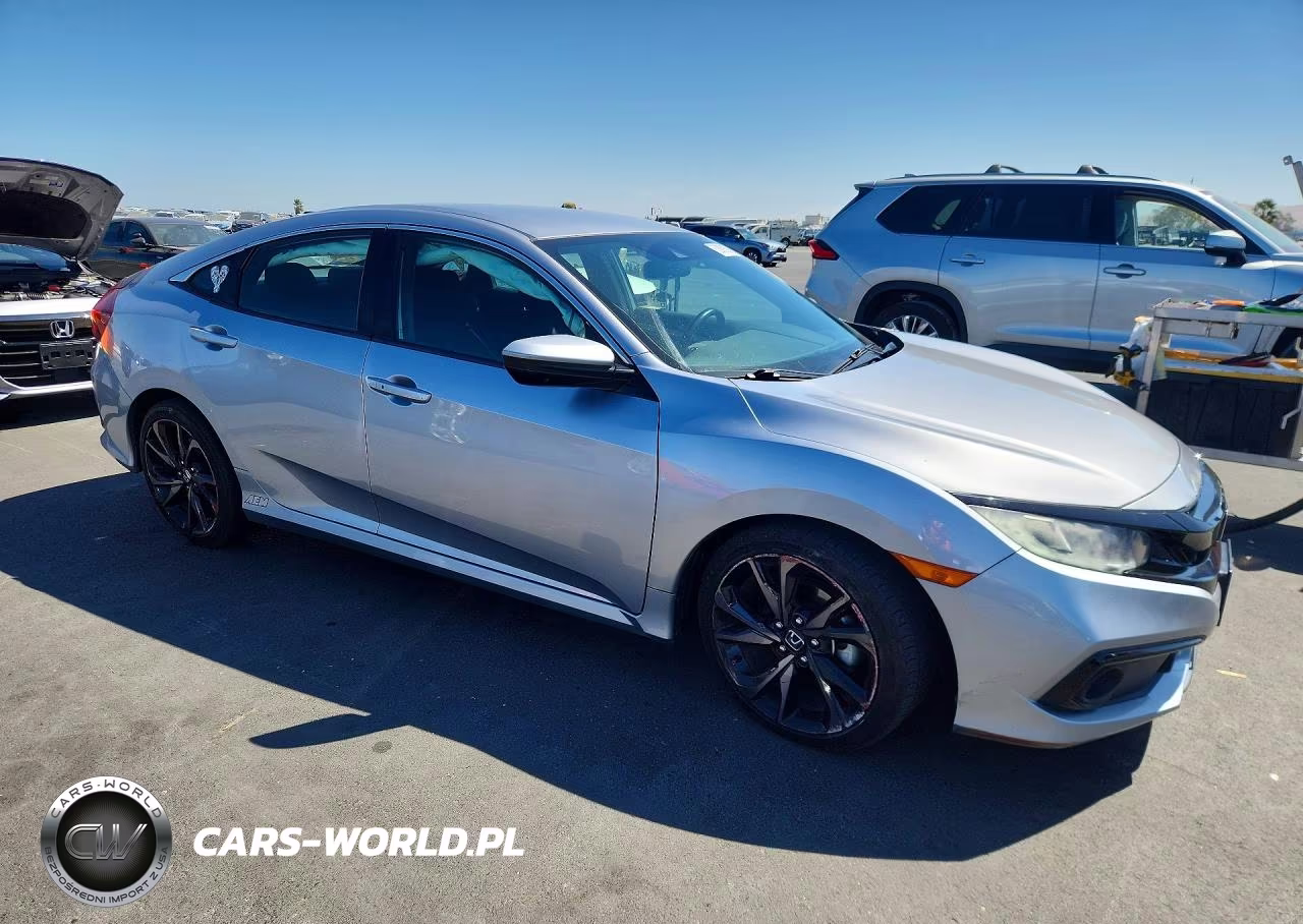 2019 Honda Civic Sport VIN:19XFC2F89KE213579 - 4