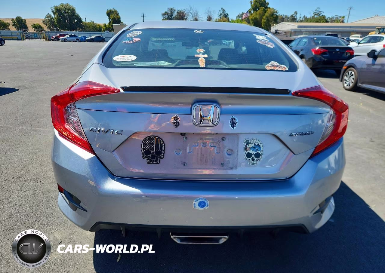 2019 Honda Civic Sport VIN:19XFC2F89KE213579 - 6
