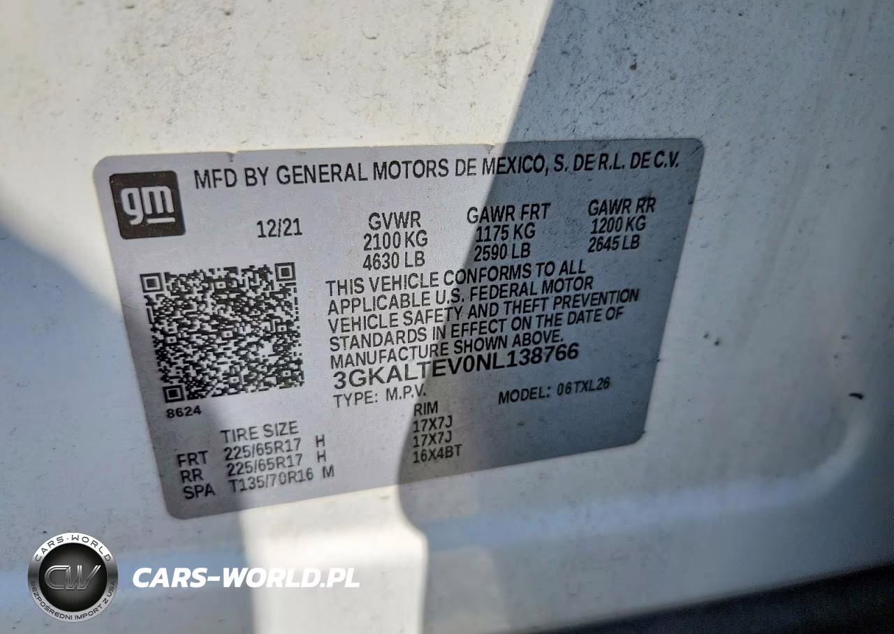 2022 GMC Terrain Sle VIN:3GKALTEV0NL138766 - 13