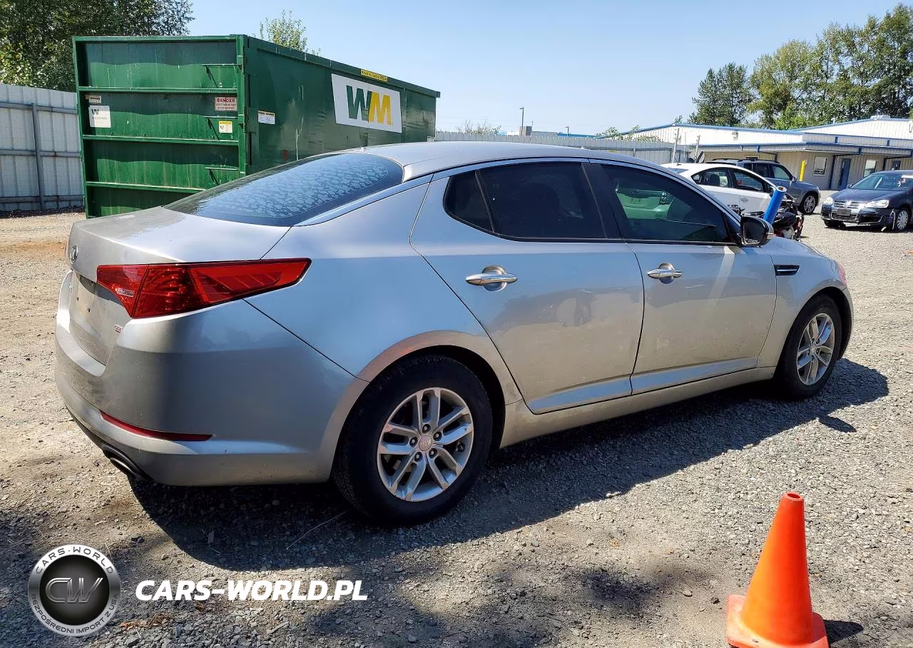 2013 Kia Optima Lx VIN:KNAGM4A79D5391564 - 3