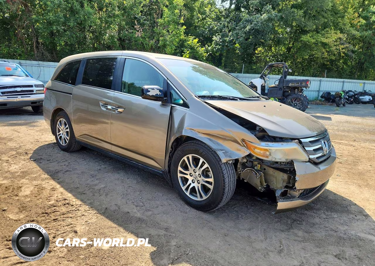 2012 Honda Odyssey Exl VIN:5FNRL5H63CB032970 - 4