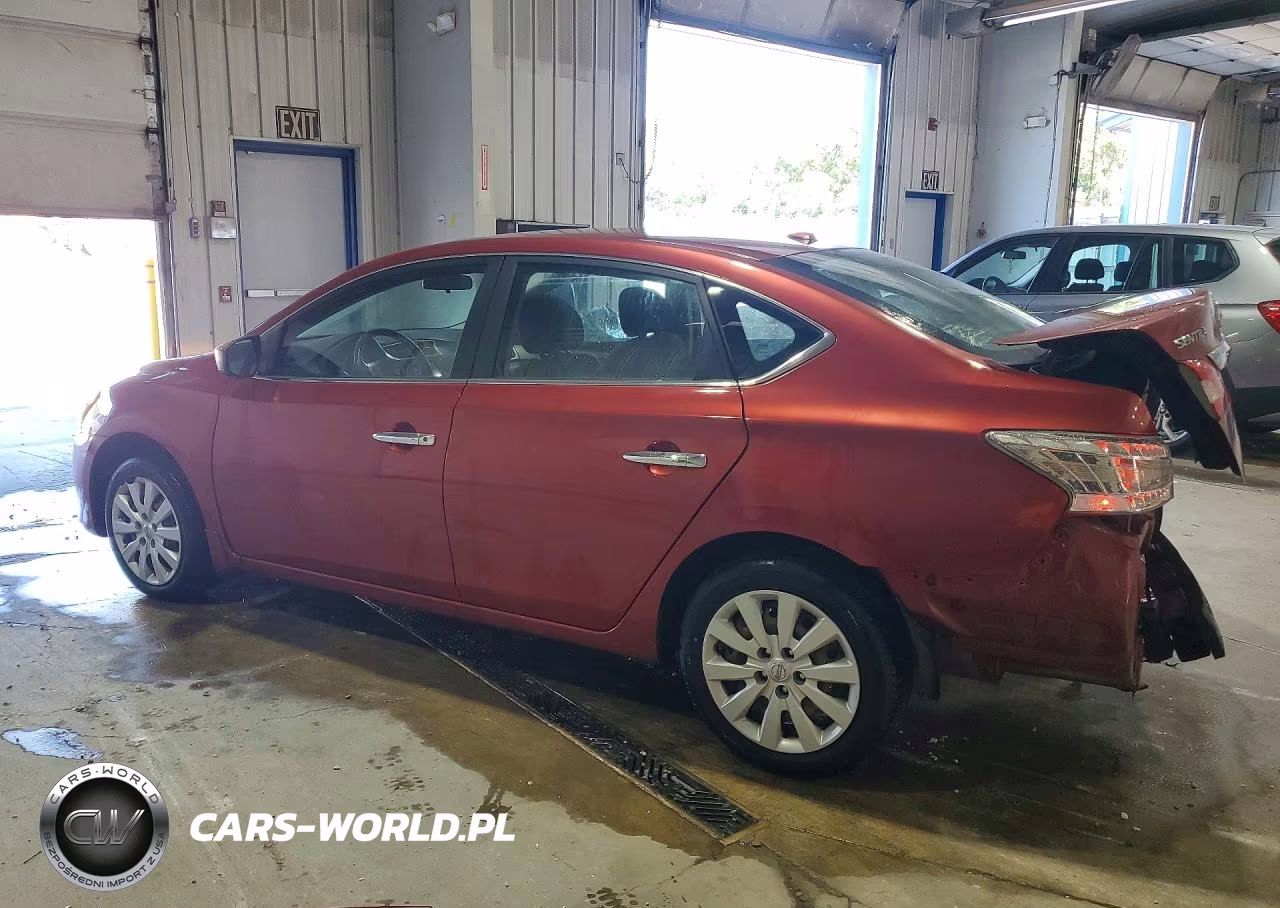 2015 Nissan Sentra Sv VIN:3N1AB7AP2FY351285 - 2