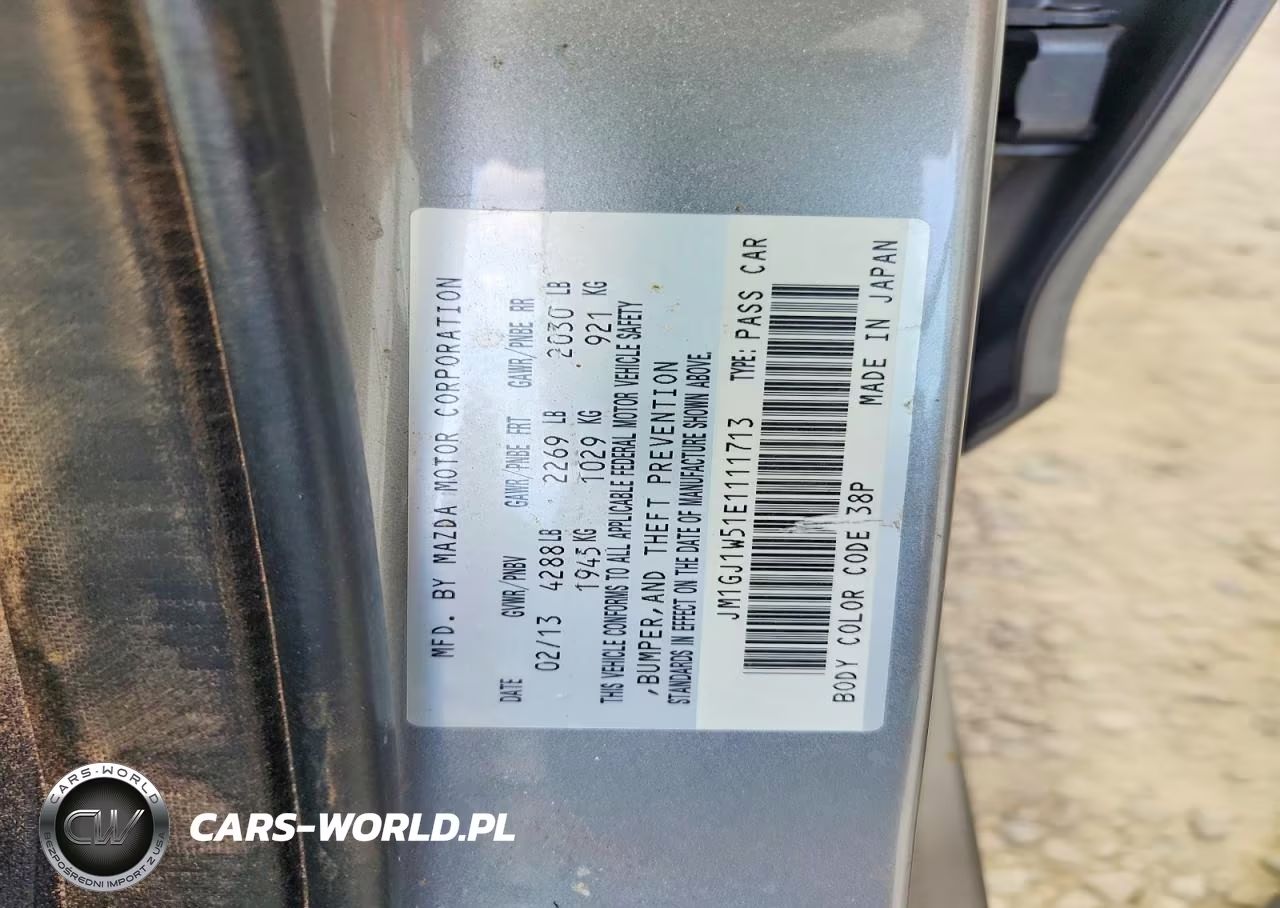 2014 Mazda 6 Grand Touring VIN:JM1GJ1W51E1111713 - 12