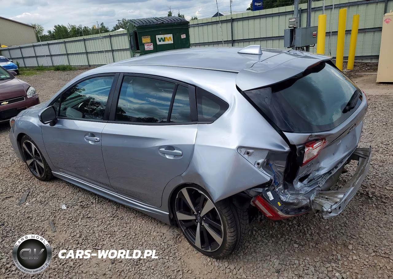 2019 Subaru Impreza Sport VIN:4S3GTAJ62K3716155 - 2