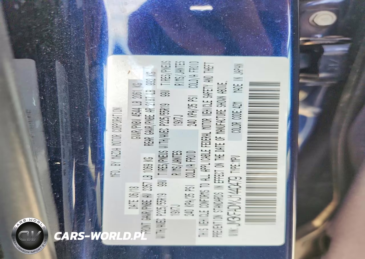 2018 Mazda Cx-5 Grand Touring VIN:JM3KFADMXJ1440479 - 12