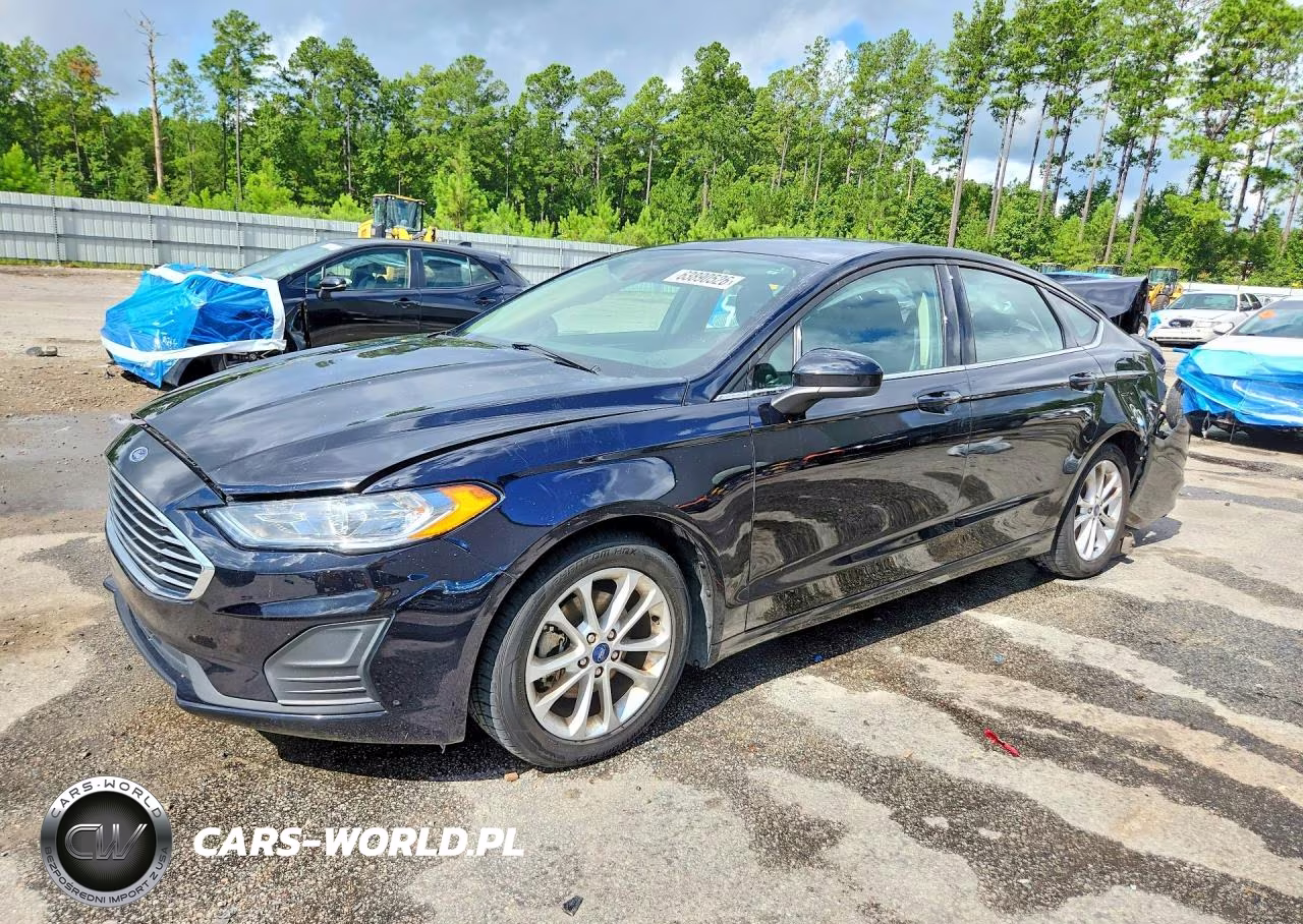 2020 Ford Fusion Se VIN:3FA6P0HD0LR255321 - 1