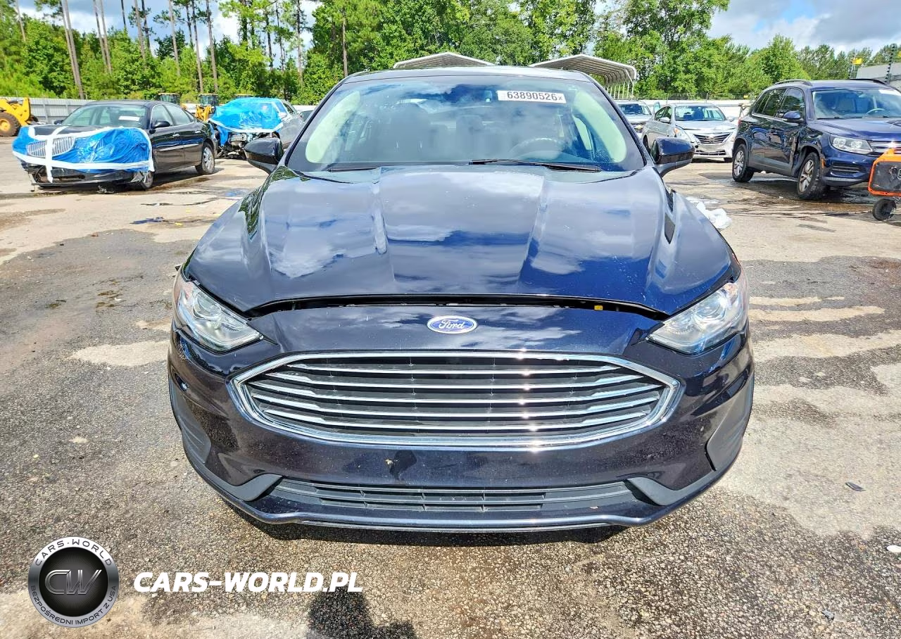 2020 Ford Fusion Se VIN:3FA6P0HD0LR255321 - 5