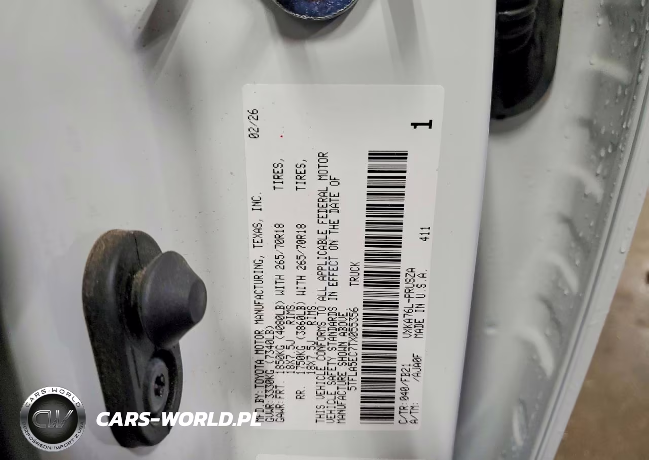2026 Toyota Tundra Crewmax Sr5 VIN:5TFLA5EC7TX055356 - 13