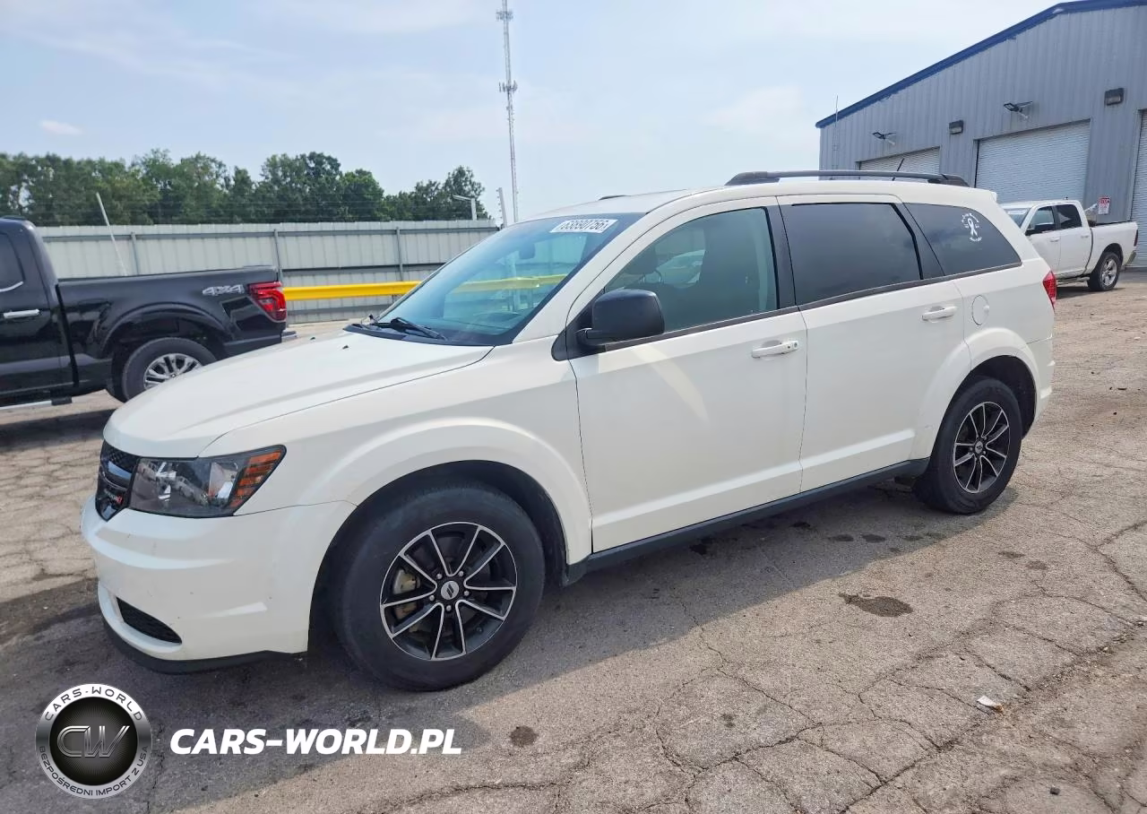 2018 Dodge Journey Se VIN:3C4PDCAB6JT347499 - 1