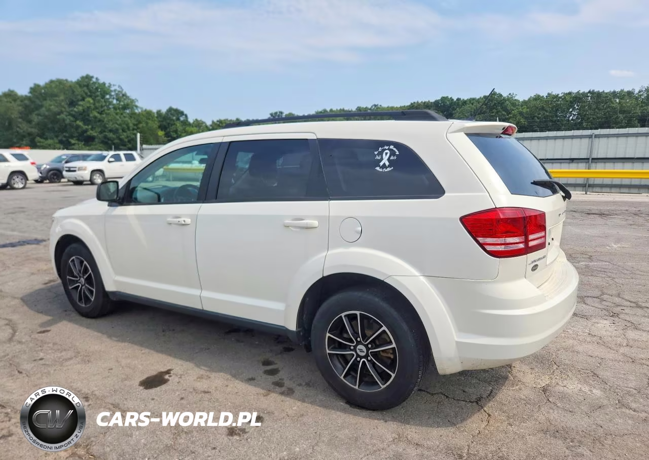 2018 Dodge Journey Se VIN:3C4PDCAB6JT347499 - 2