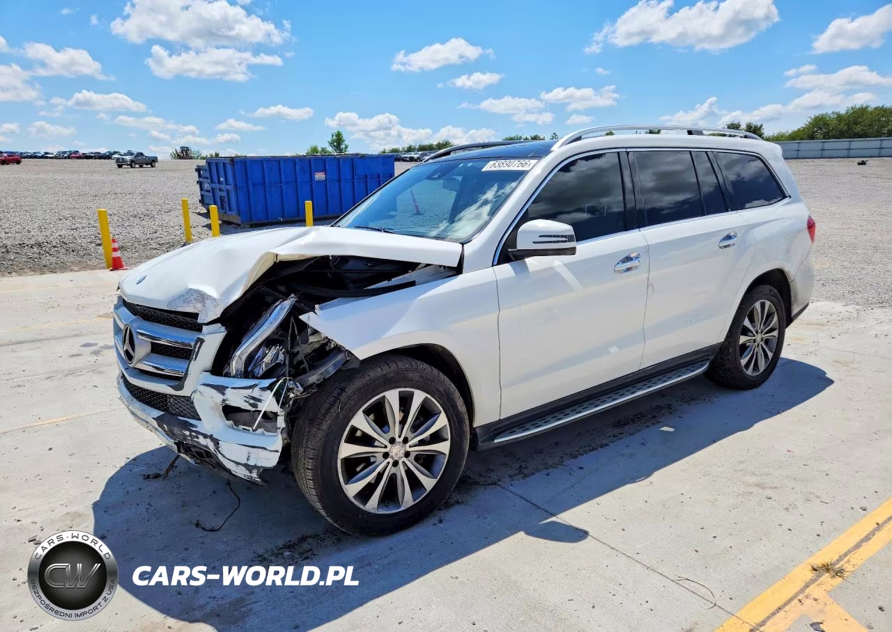 2015 Mercedes-Benz Gl 450 4Matic VIN:4JGDF6EEXFA477704 - 1