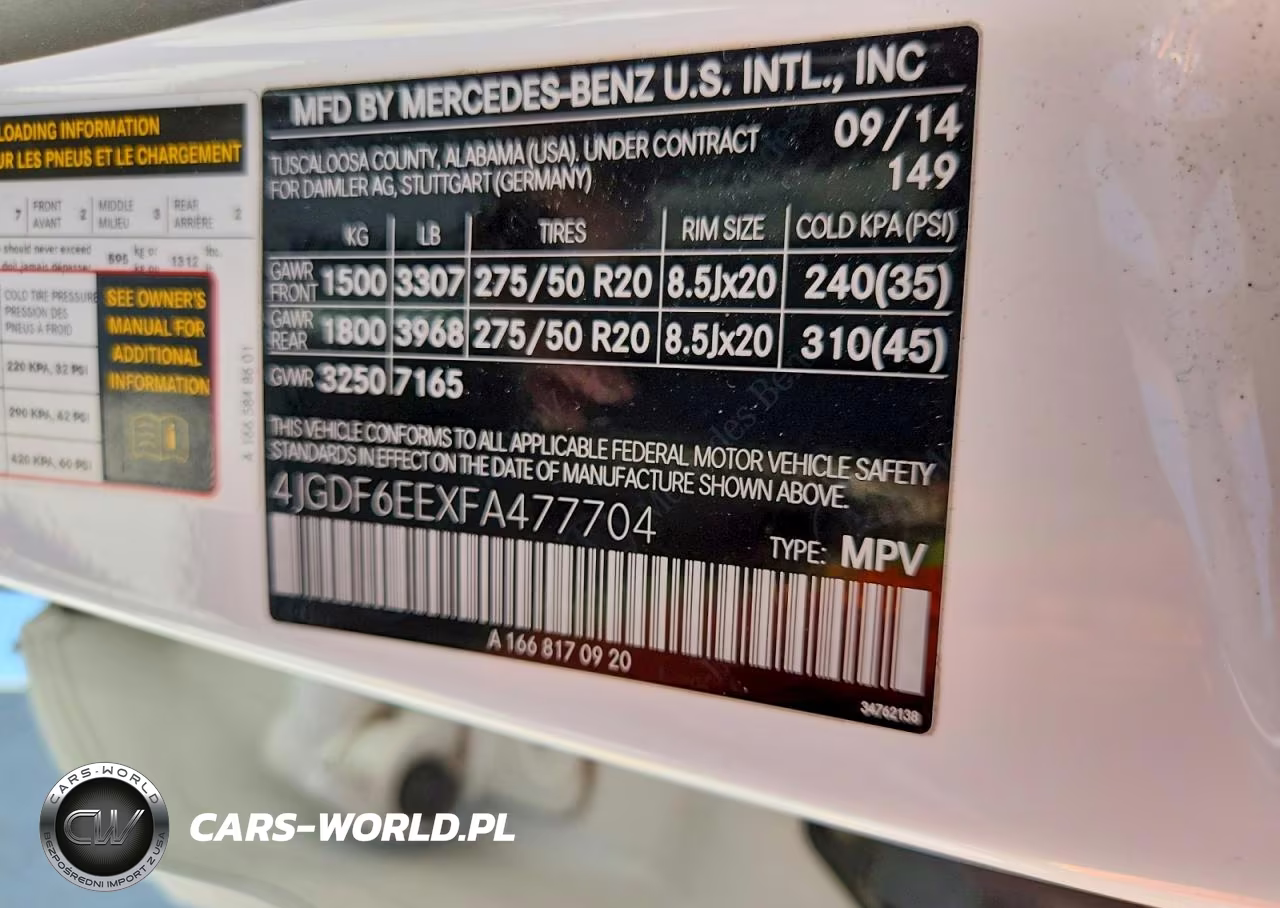 2015 Mercedes-Benz Gl 450 4Matic VIN:4JGDF6EEXFA477704 - 13