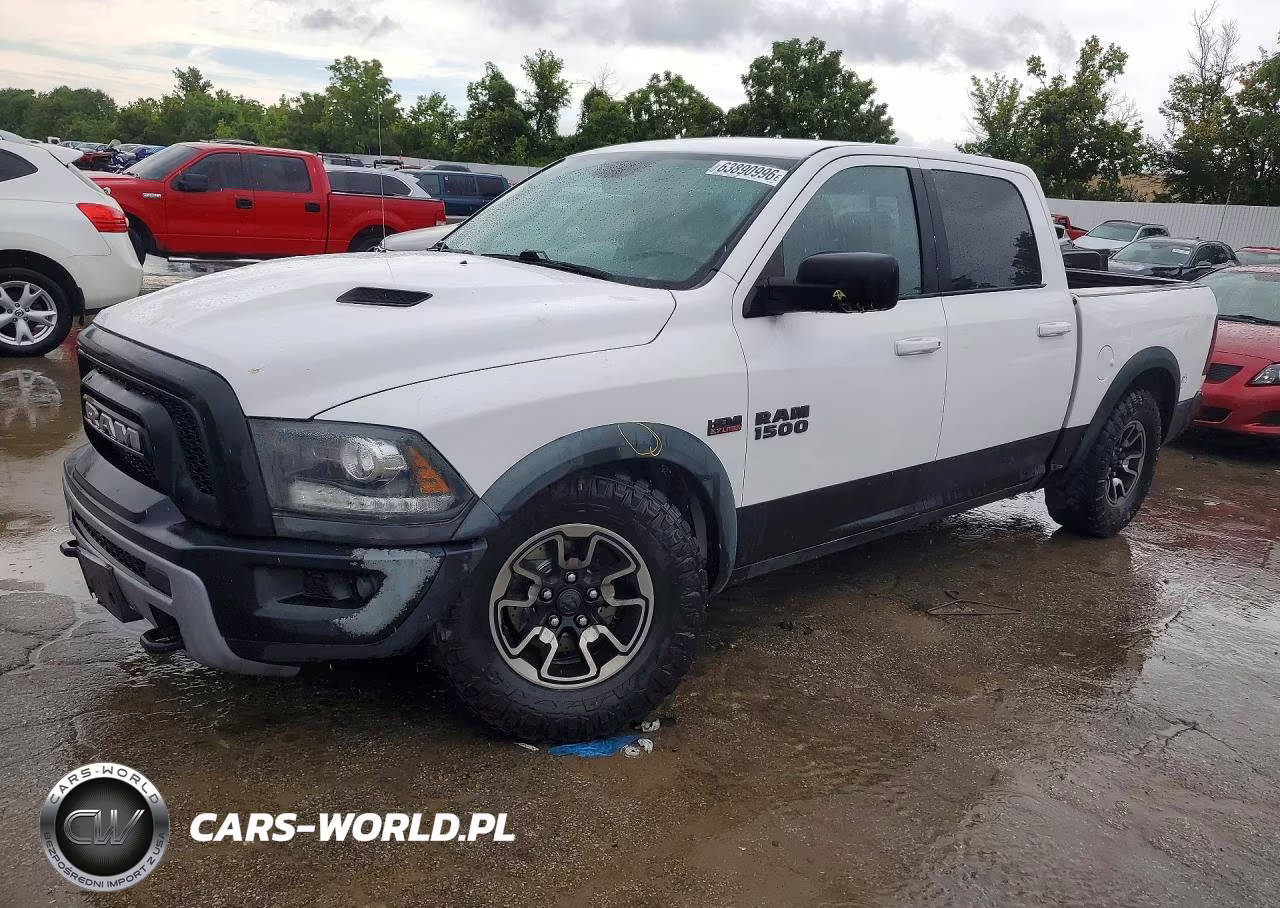 2017 Ram 1500 Rebel VIN:1C6RR7YT9HS566993 - 1