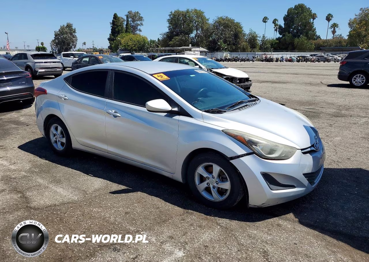 2015 Hyundai Elantra Se VIN:5NPDH4AE2FH642615 - 4
