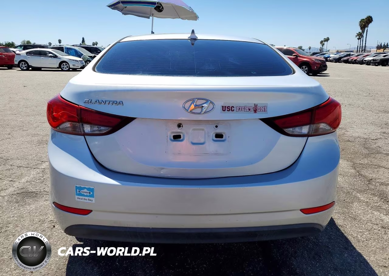2015 Hyundai Elantra Se VIN:5NPDH4AE2FH642615 - 6