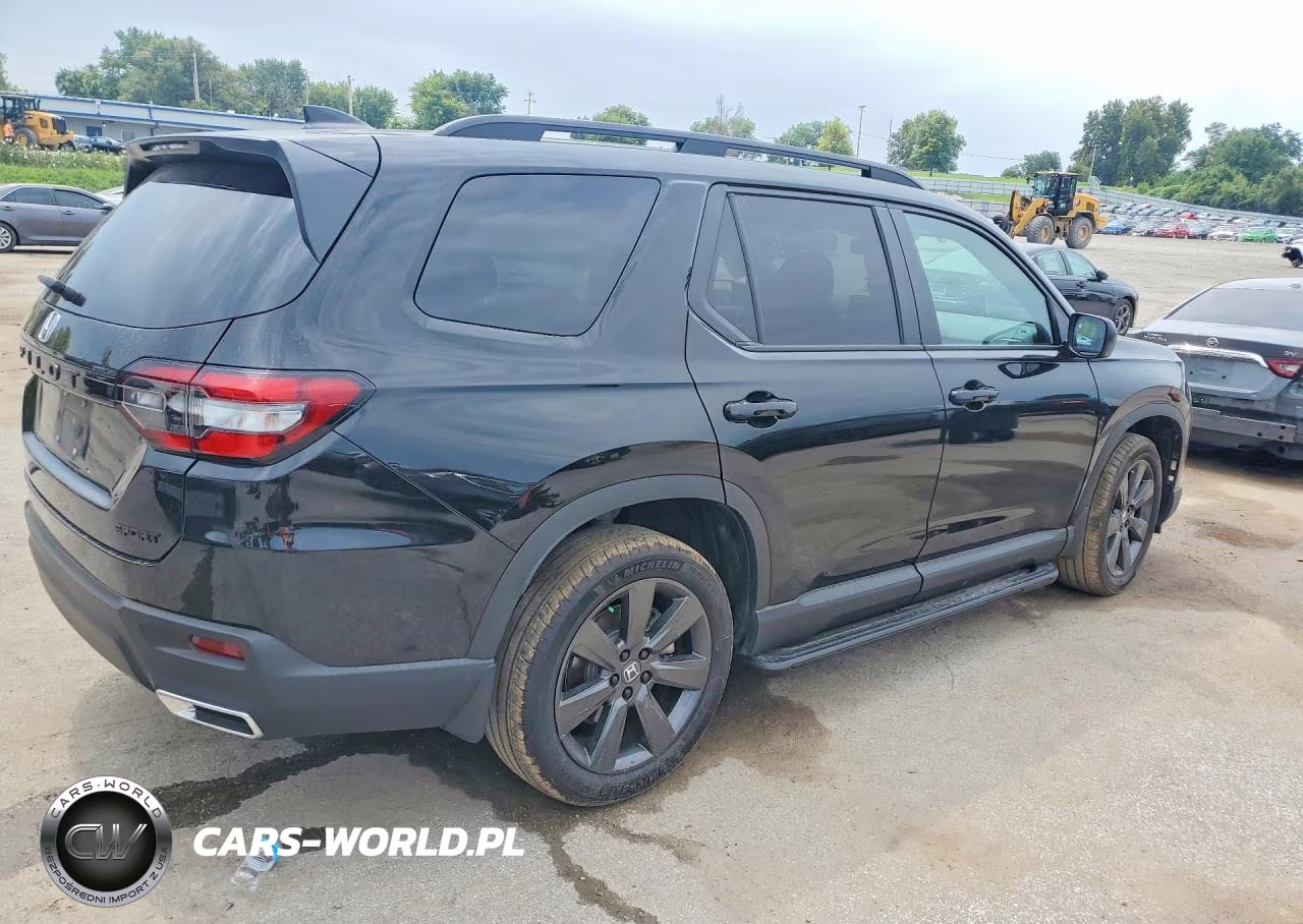 2024 Honda Pilot Sport VIN:5FNYG1H38RB021499 - 3
