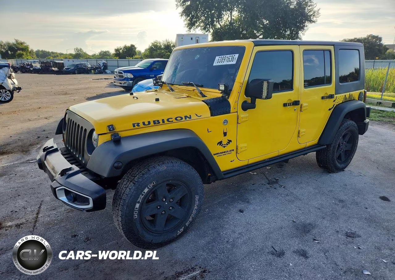2008 Jeep Wrangler Unlimited Rubicon VIN:1J4GA69158L630983 - 1
