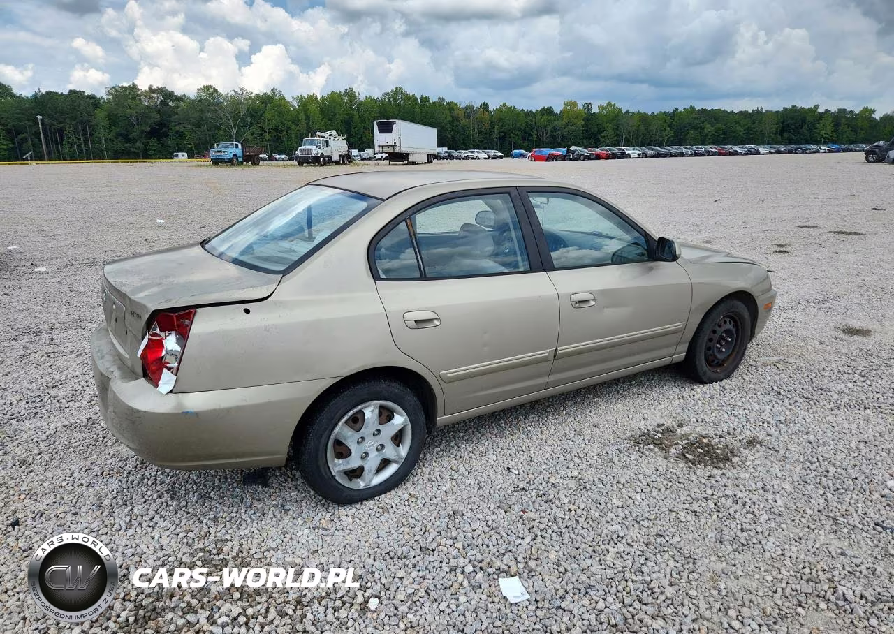 2006 Hyundai Elantra Gls VIN:KMHDN46D86U375989 - 3