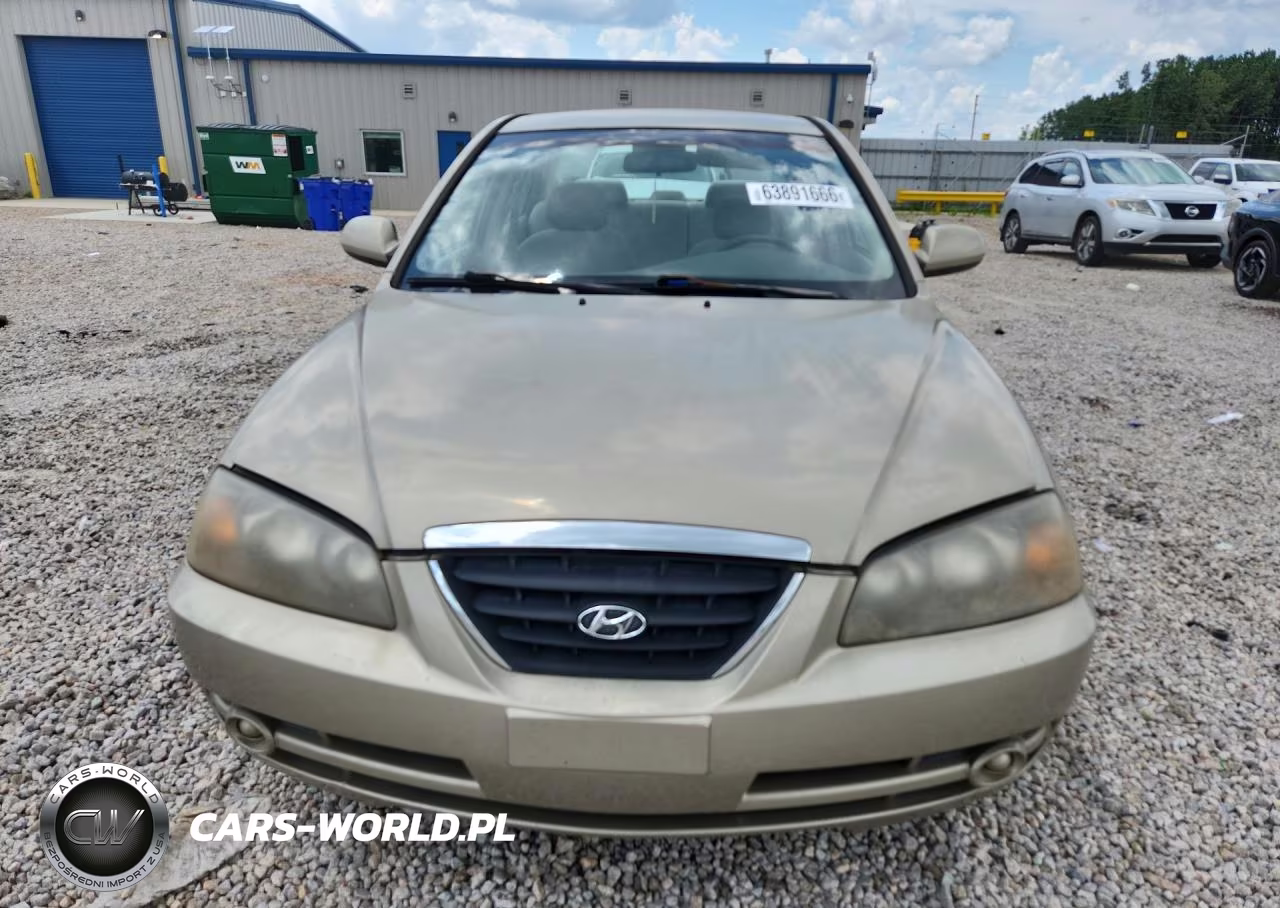 2006 Hyundai Elantra Gls VIN:KMHDN46D86U375989 - 5
