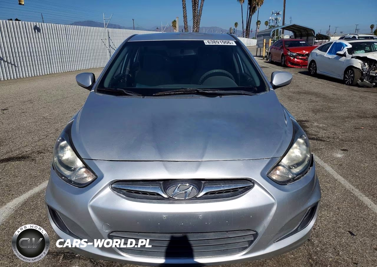 2012 Hyundai Accent Gls VIN:KMHCT4AE4CU242580 - 5