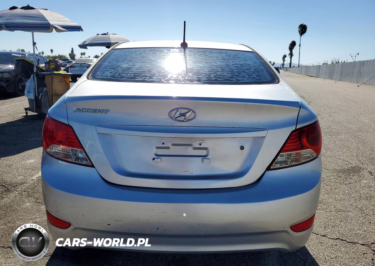 2012 Hyundai Accent Gls VIN:KMHCT4AE4CU242580 - 6