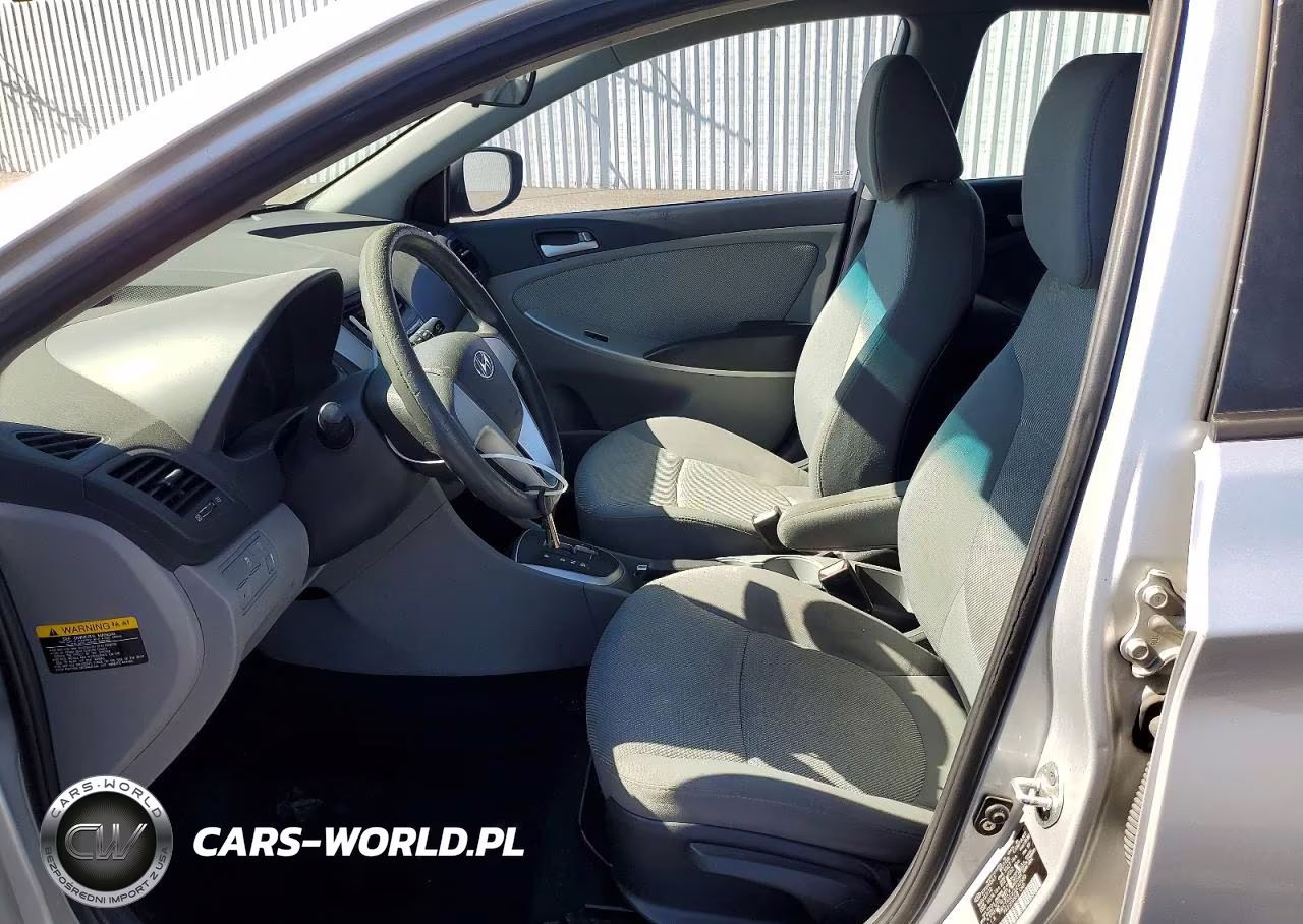 2012 Hyundai Accent Gls VIN:KMHCT4AE4CU242580 - 7