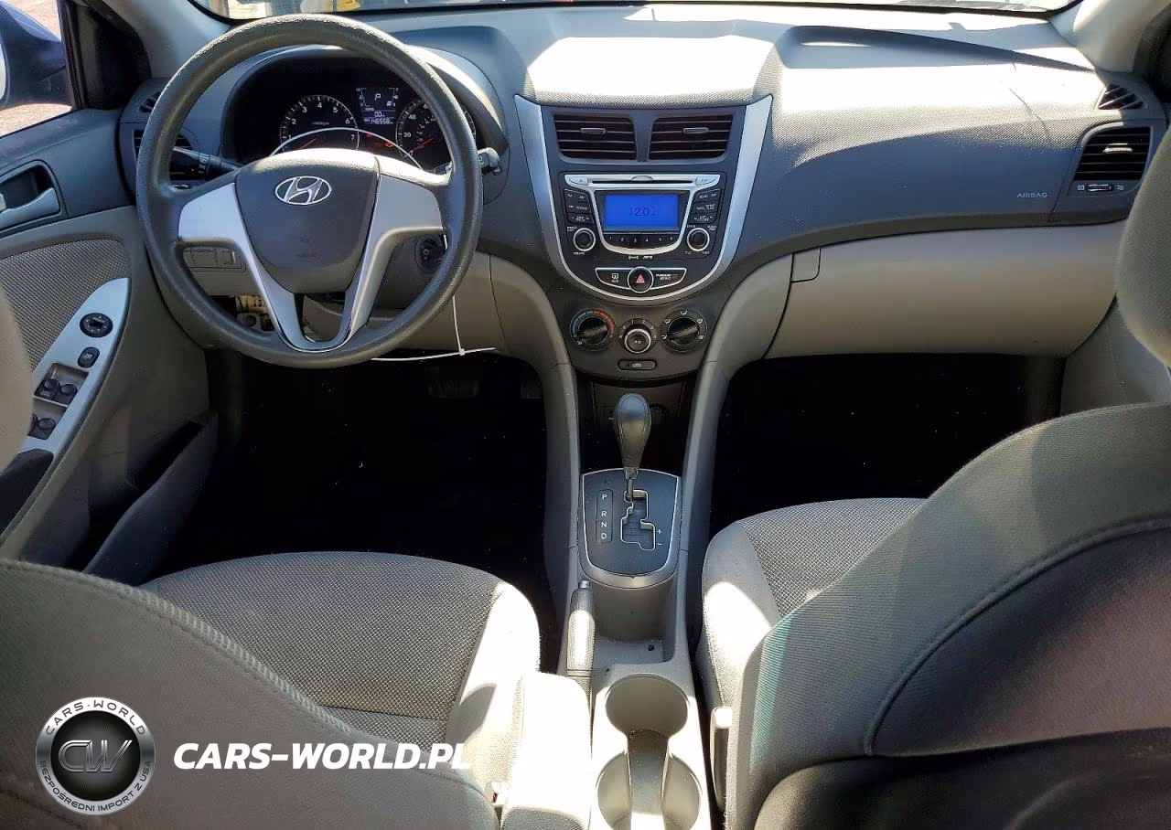 2012 Hyundai Accent Gls VIN:KMHCT4AE4CU242580 - 8