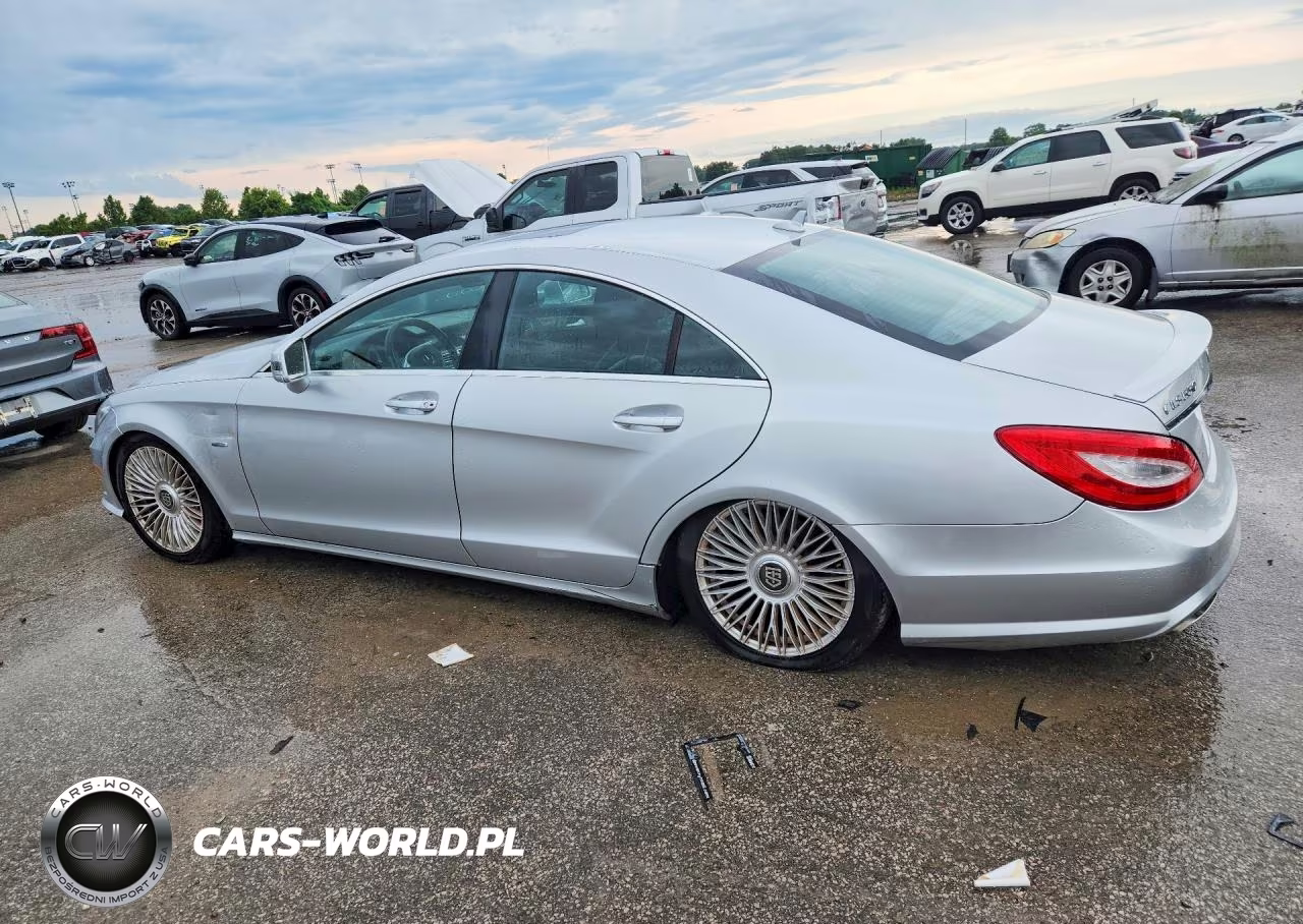 2012 Mercedes-Benz Cls VIN:WDDLJ9BB7CA046619 - 2