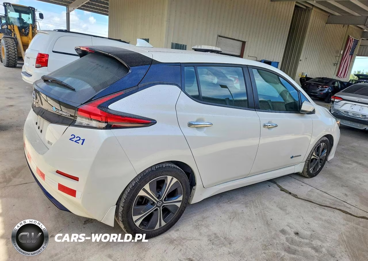 2019 Nissan Leaf Sv VIN:1N4AZ1CP8KC321607 - 3