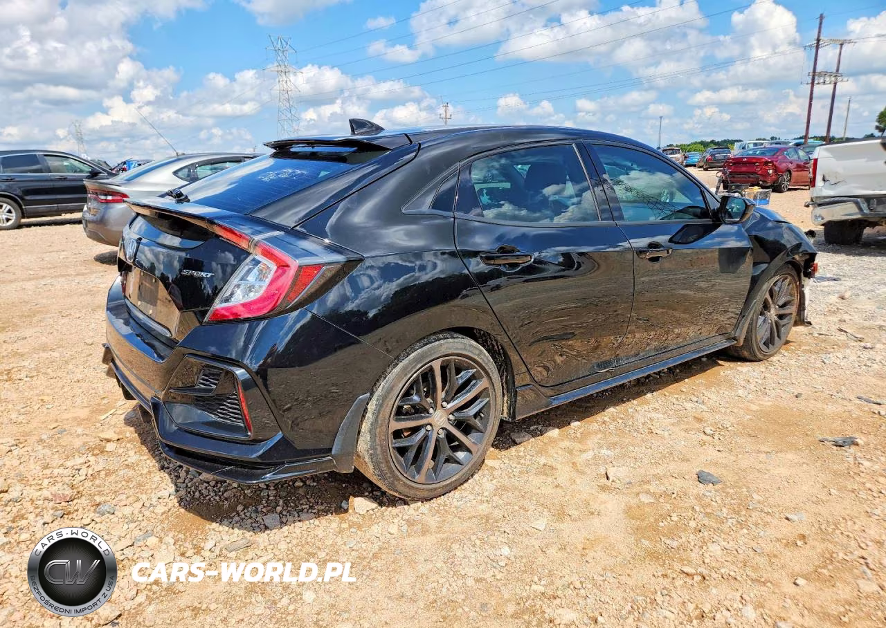 2021 Honda Civic Sport VIN:SHHFK7H41MU231547 - 3