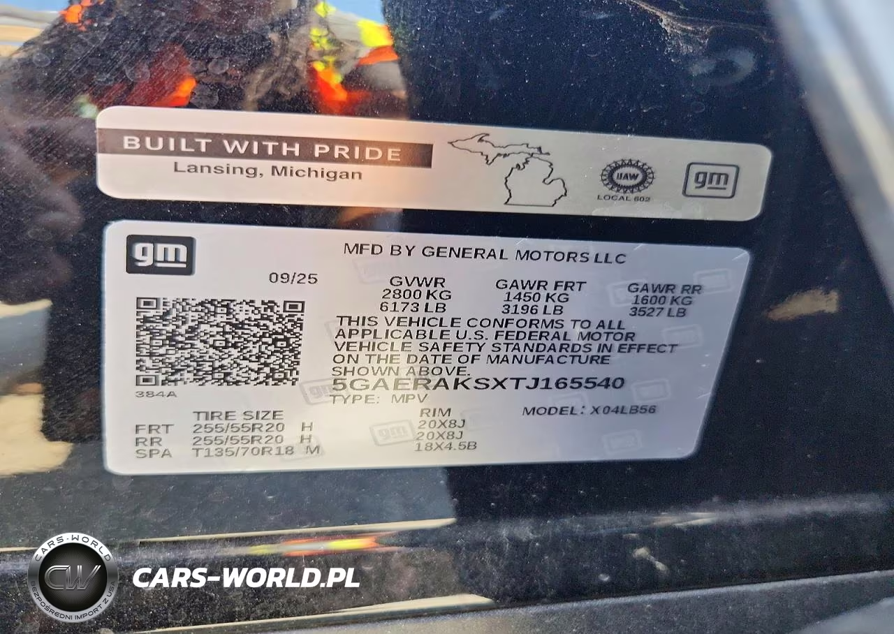 2026 Buick Enclave Preferred VIN:5GAERAKSXTJ165540 - 13