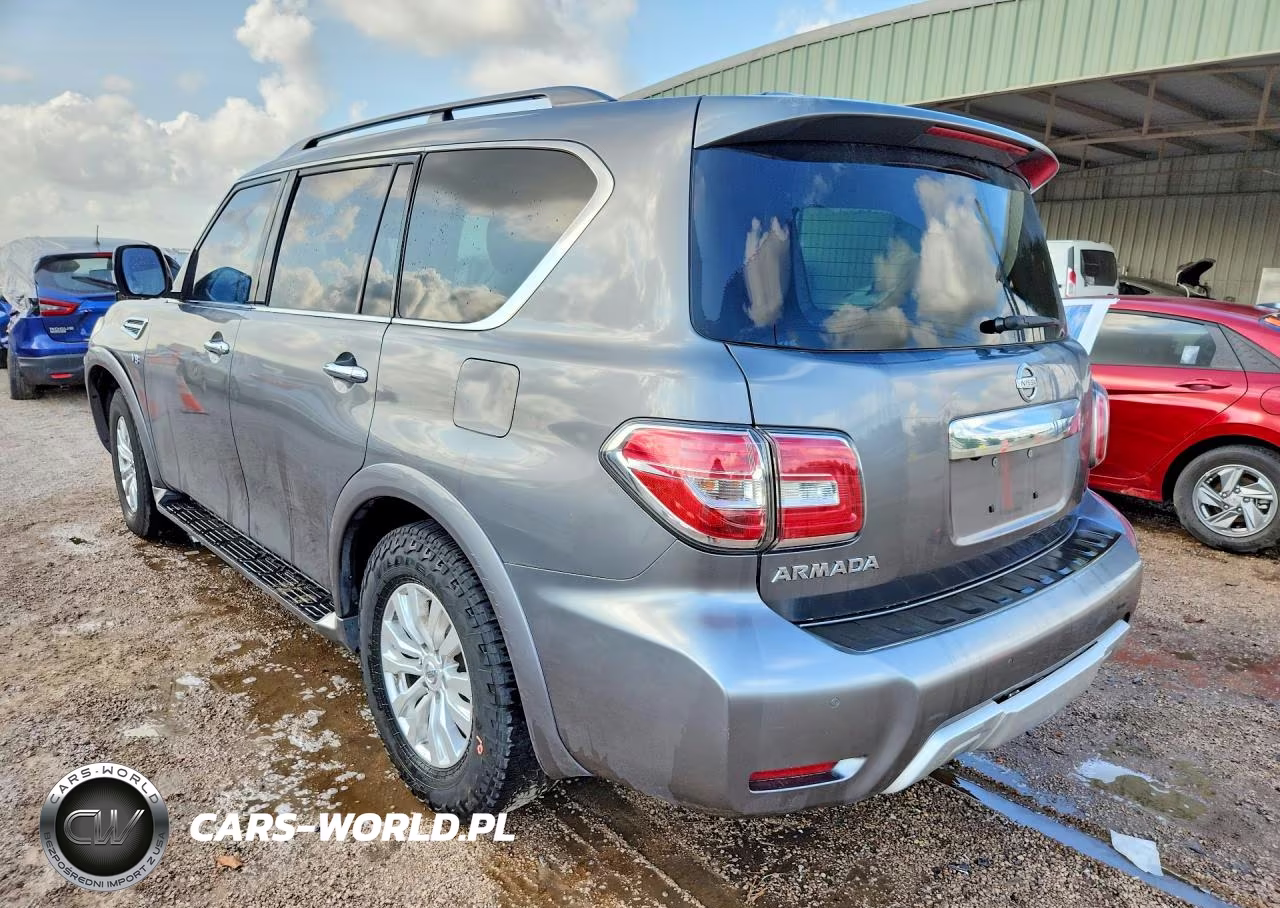 2018 Nissan Armada Sv VIN:JN8AY2ND6J9052657 - 2