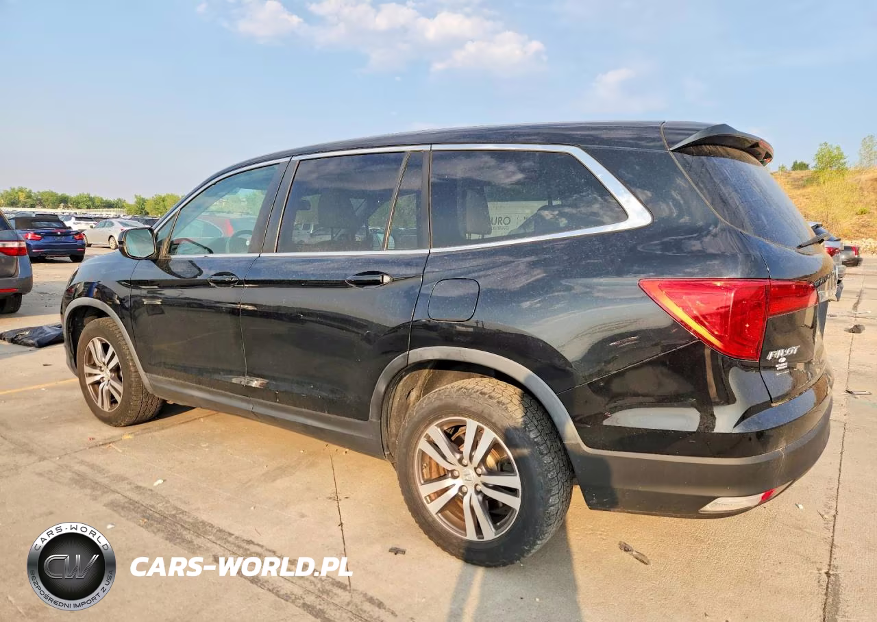 2016 Honda Pilot Exl VIN:5FNYF6H59GB038505 - 2