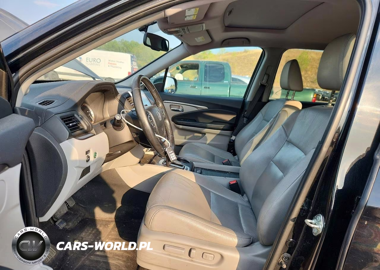 2016 Honda Pilot Exl VIN:5FNYF6H59GB038505 - 7