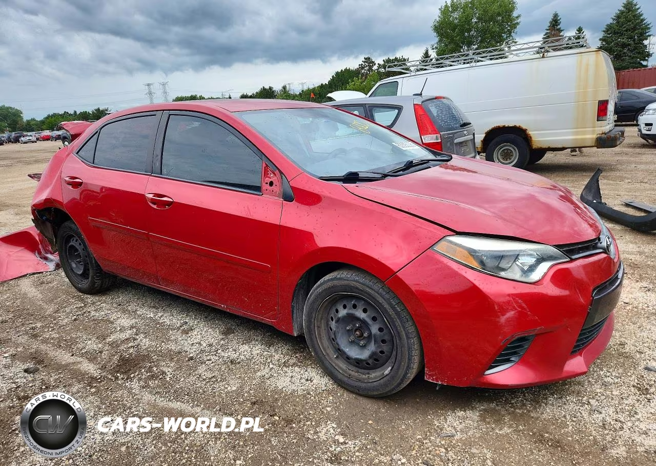 2015 Toyota Corolla Le VIN:2T1BURHE2FC250422 - 4