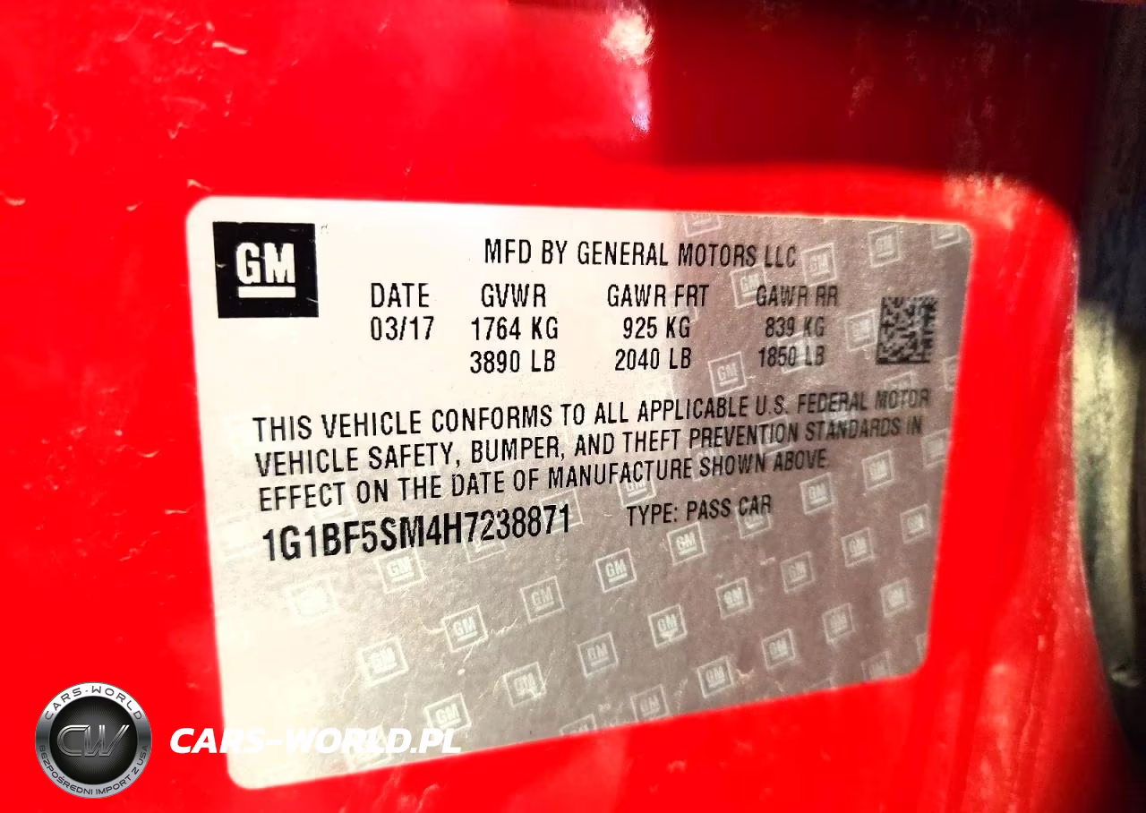 2017 Chevrolet Cruze Premier VIN:1G1BF5SM4H7238871 - 12