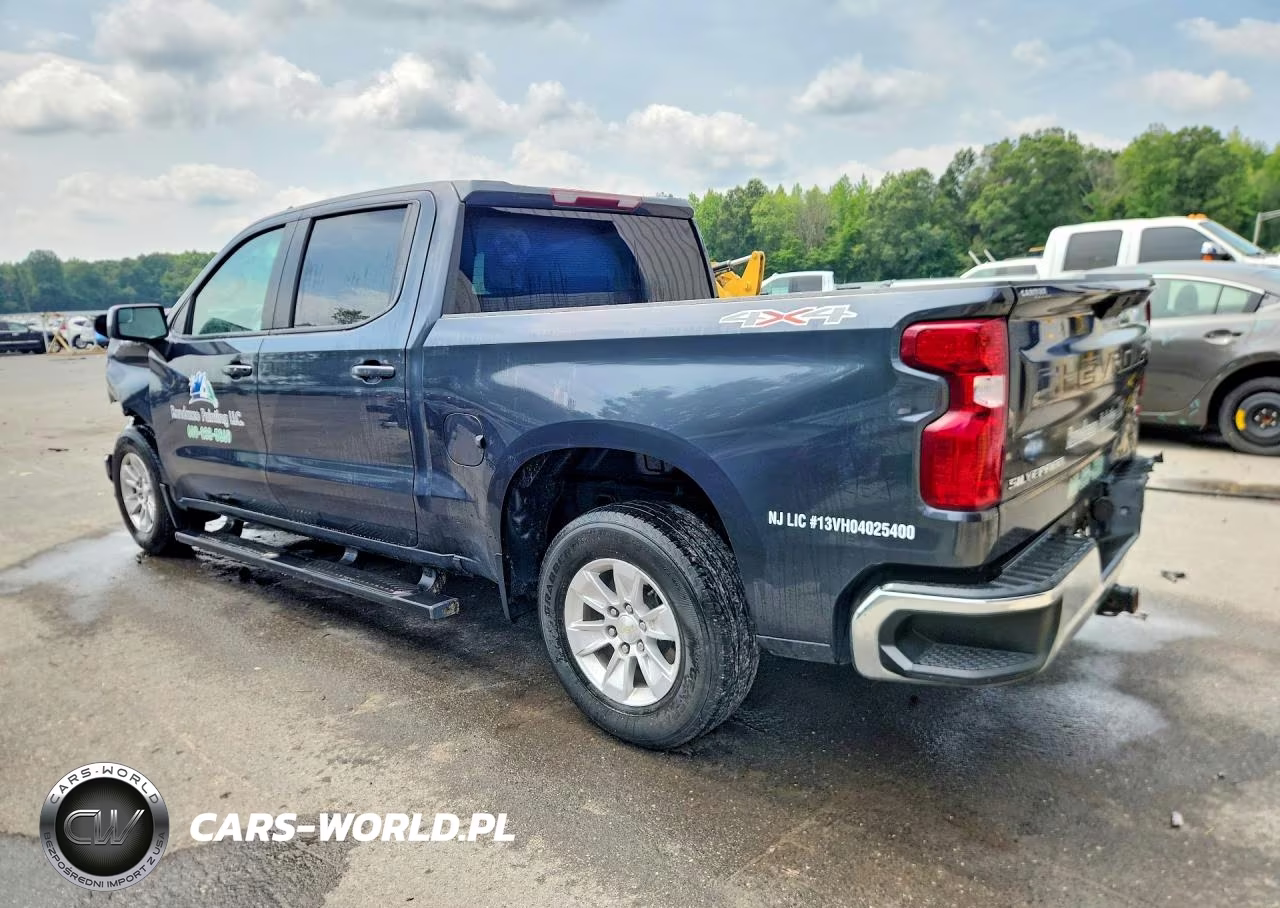 2022 Chevrolet Silverado Ltd K1500 Lt VIN:1GCPYDEK7NZ155625 - 2