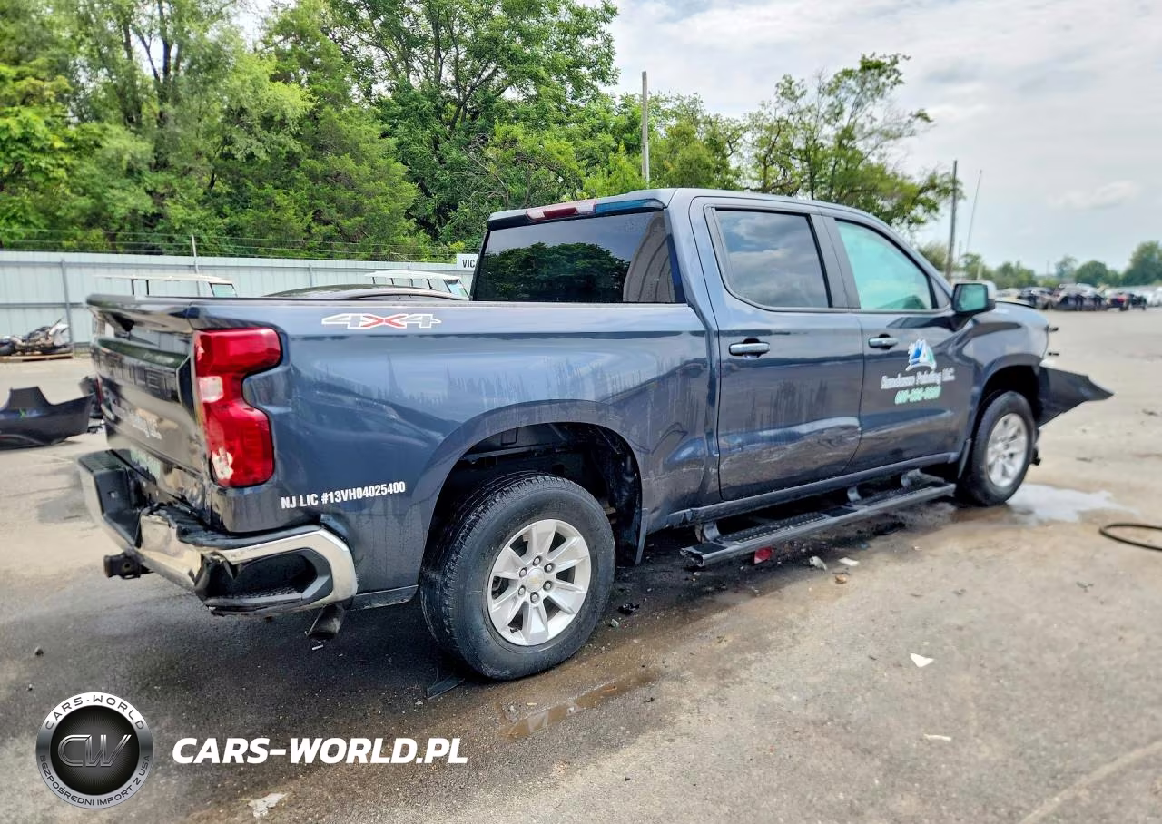 2022 Chevrolet Silverado Ltd K1500 Lt VIN:1GCPYDEK7NZ155625 - 3