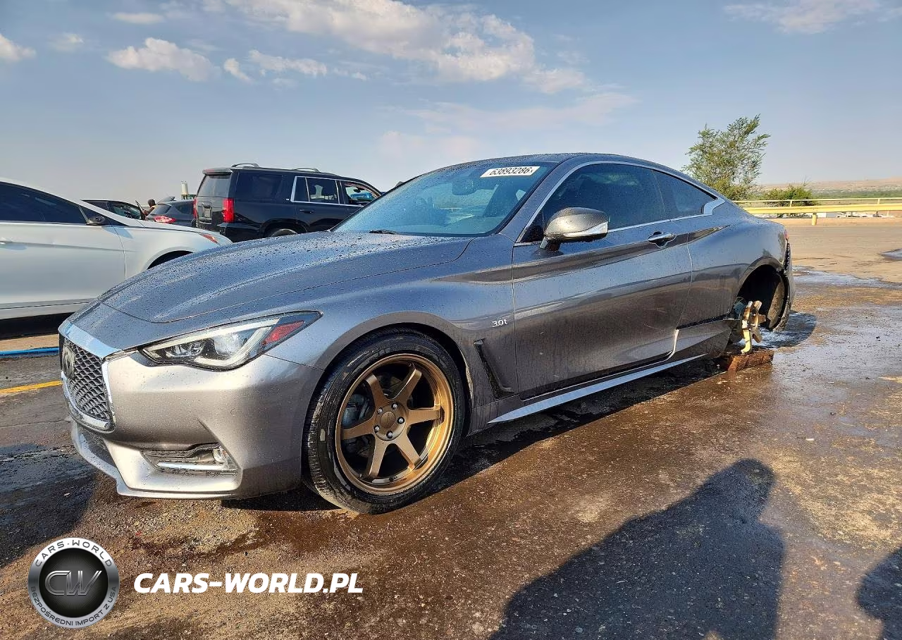 2017 Infiniti Q60 3.0T Premium VIN:JN1EV7EL3HM553588 - 1