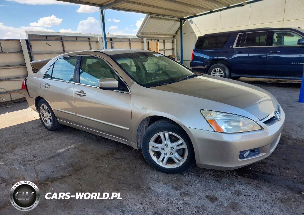 2007 Honda Accord Ex VIN:1HGCM56707A011654 - 4