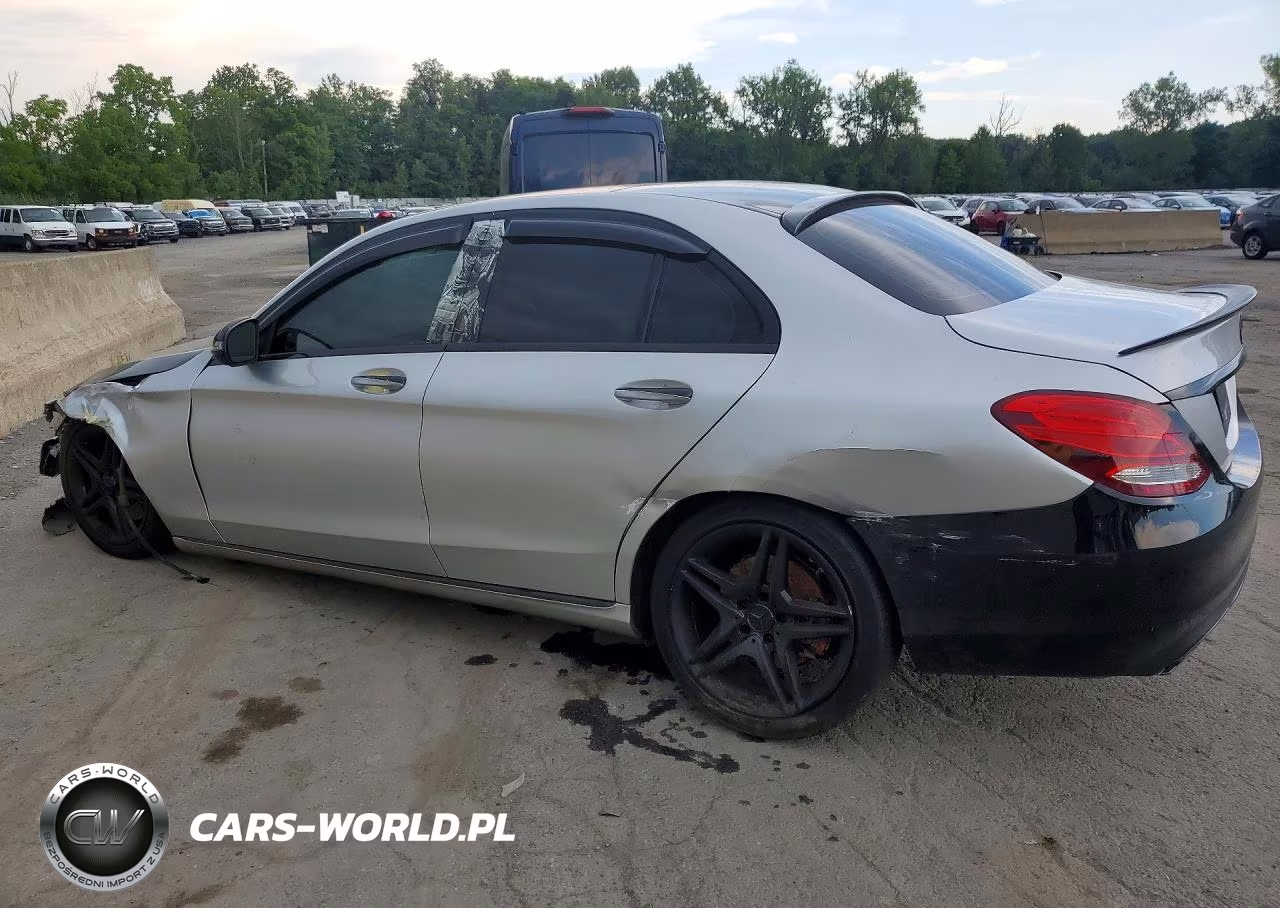 2016 Mercedes-Benz C 300 4Matic VIN:WDDWF4KB1GR151438 - 2