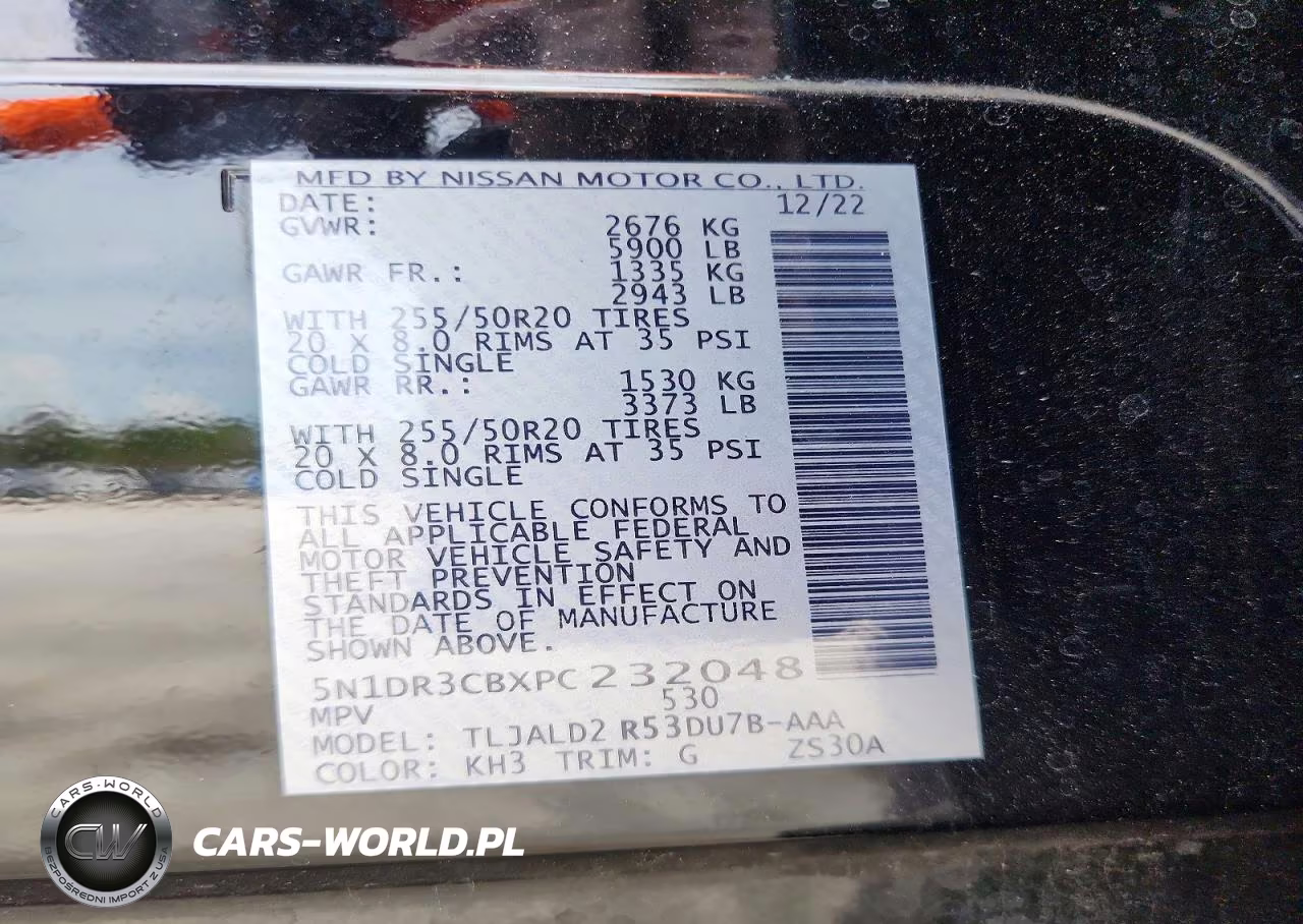 2023 Nissan Pathfinder Sl VIN:5N1DR3CBXPC232048 - 13