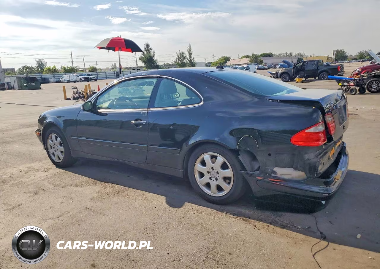 2001 Mercedes-Benz Clk 320 VIN:WDBLJ65G01F174456 - 2