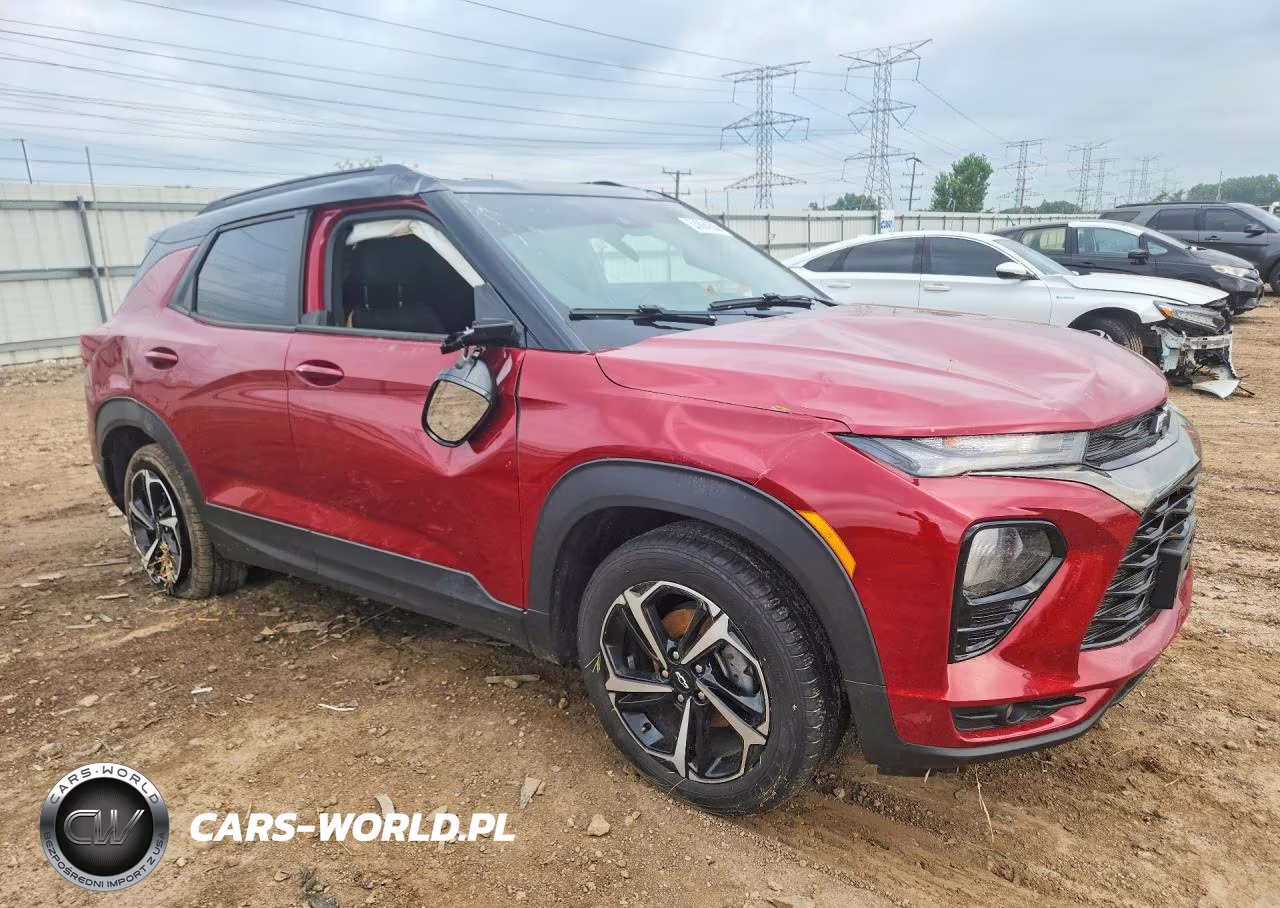 2021 Chevrolet Trailblazer Rs VIN:KL79MUSL7MB003575 - 4