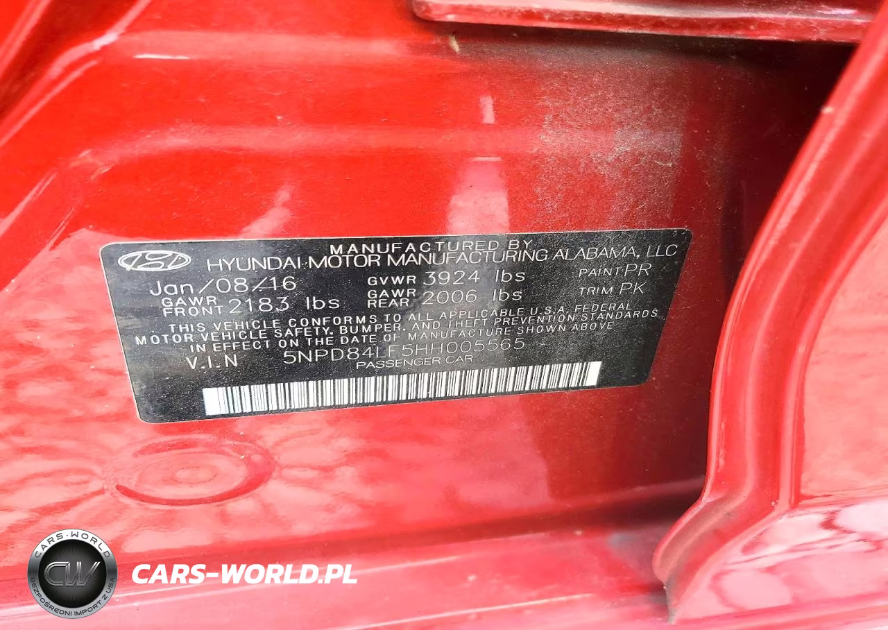 2017 Hyundai Elantra Se VIN:5NPD84LF5HH005565 - 12