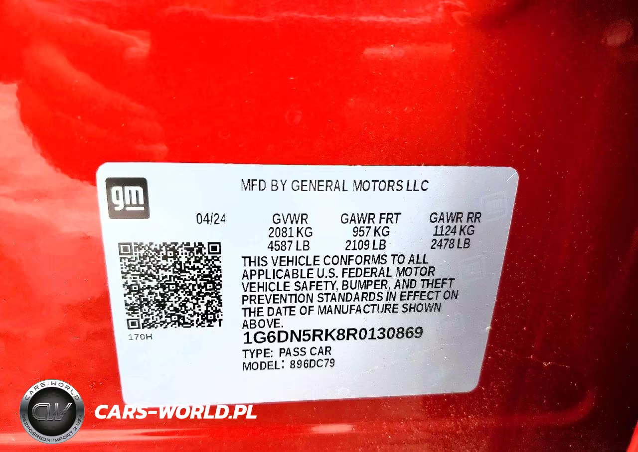 2024 Cadillac Ct5 Premium Luxury VIN:1G6DN5RK8R0130869 - 12