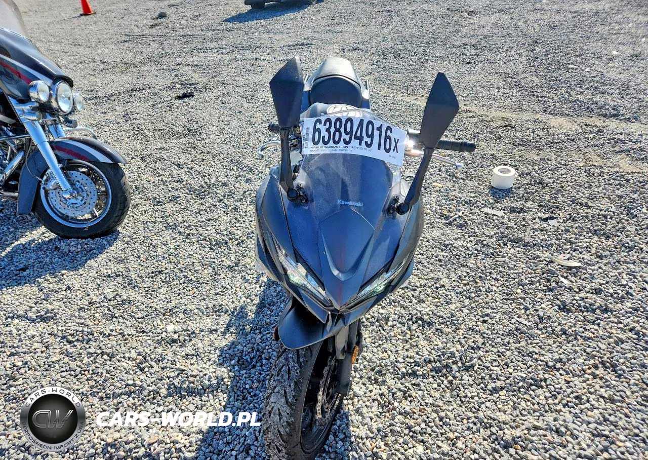 2022 Kawasaki Ex650 N VIN:ML5EXEN14NDA75555 - 2