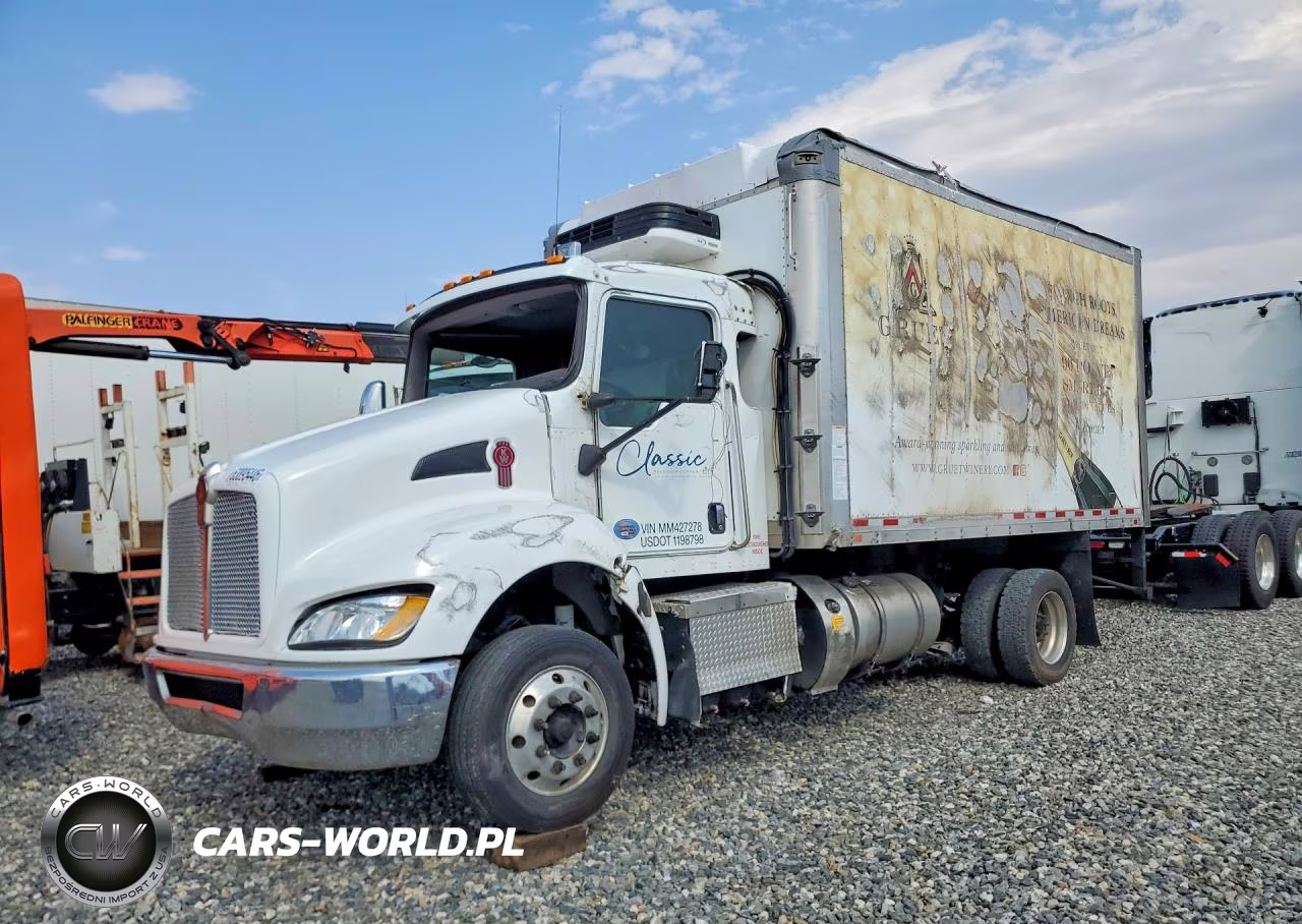 2021 Kenworth T300 Refrigerated Box Truck