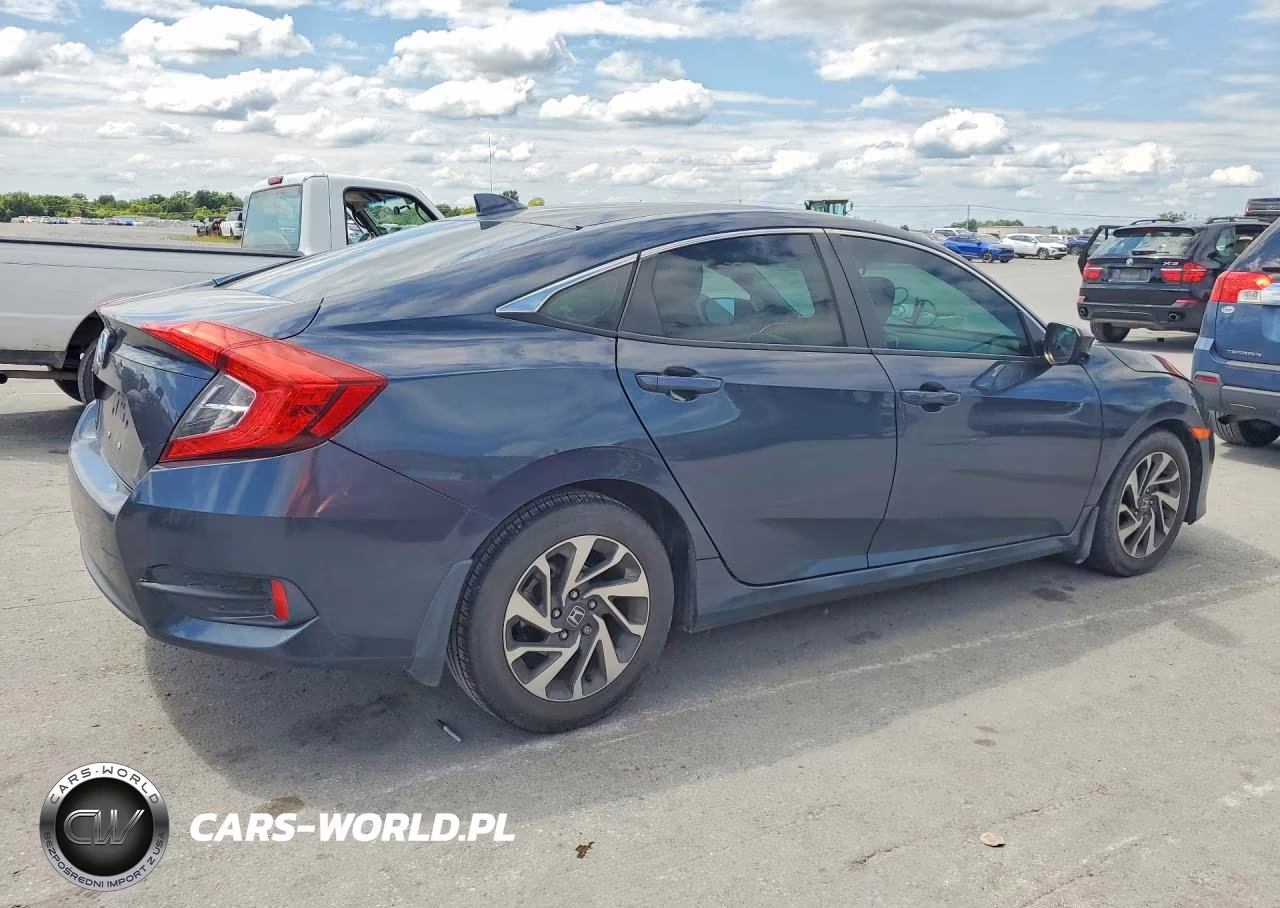2018 Honda Civic Ex VIN:19XFC2F70JE001255 - 3