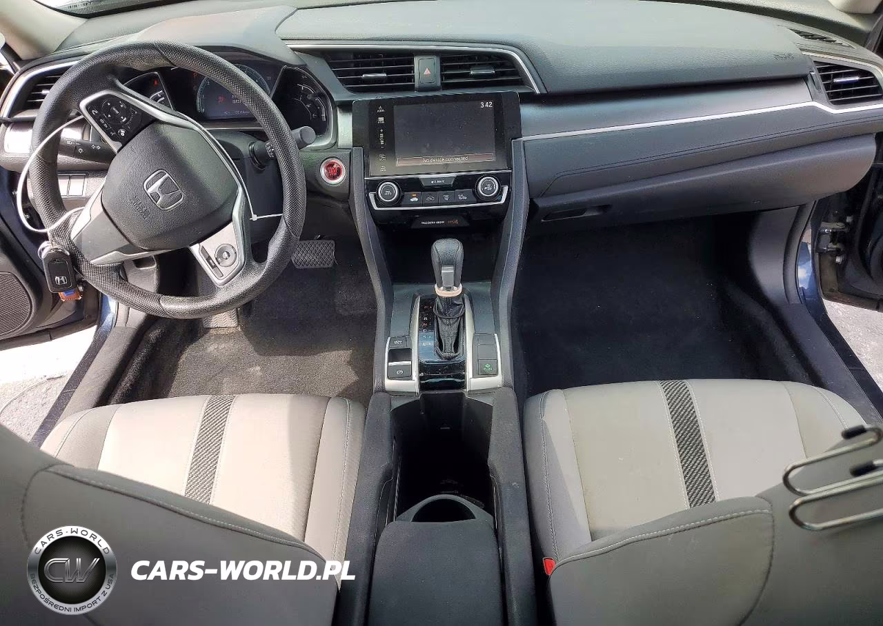 2018 Honda Civic Ex VIN:19XFC2F70JE001255 - 8